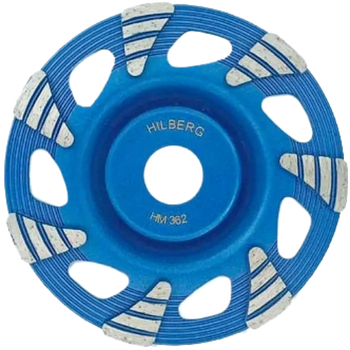 Алмазная фреза Тайфун HILBERG 125×22,2 HM362 HM362