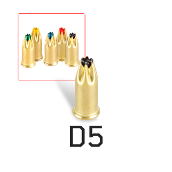 Патроны монтажные F-D5 черные 6.8х18 россыпью (100шт/уп)